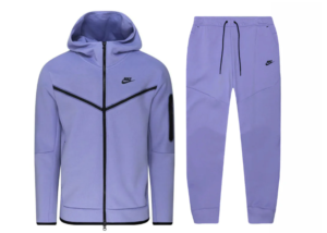 Nike Sportswear Tech Fleece Light Thistle/Czerń (komplet)