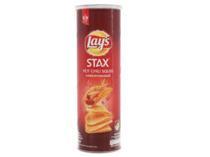 Lays Stax Hot Chili Squid 100g