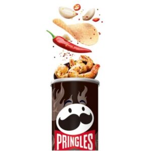 Pringles Spice Garlic Prawn 102g - obrazek 2