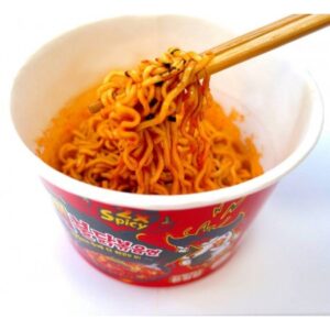 Samyang 2x Spicy Hot Chicken Flavour Ramen Big Bowl 105g - obrazek 2