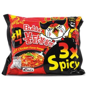 Samyang 3x Spicy Hot Chicken Flavour Ramen 140g - obrazek 2