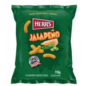 Herr's Jalapeno Cheese Curls 113g