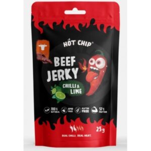 Hot Chip Beef Jerky Chilli Lime 25g - obrazek 2