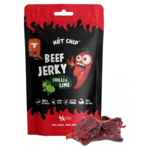 Hot Chip Beef Jerky Chilli Lime 25g