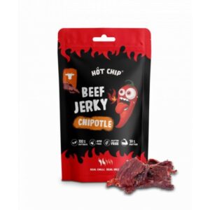 Hot Chip Beef Jerky Chipotle 25g