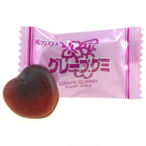 Kasugai Grape Gummy Candy 107g - obrazek 2