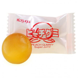 Kasugai Peach Gummy Candy 107g - obrazek 2