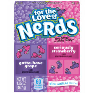 Wonka Nerds Strawberry Grape 46,7g - obrazek 2