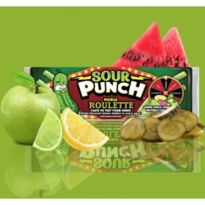 Sour Punch Pickle Roulette 128g - obrazek 2