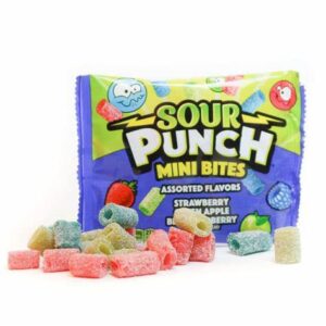 Sour Punch Mini 3 Assorted Flavors 57g - obrazek 2