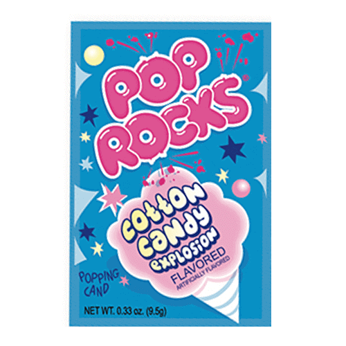 Pop Rocks Cotton Candy 9g