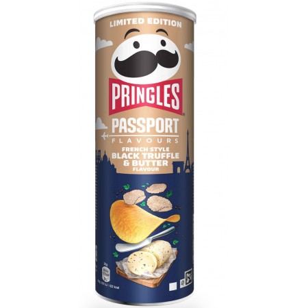 Pringles Black Truffle & Butter 165g