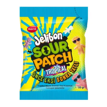 Jelibon Sour Patch Tropical 80g