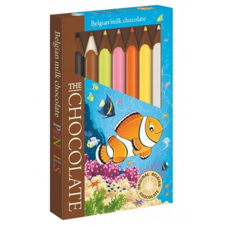 Chocolate Pencils Fish 100g