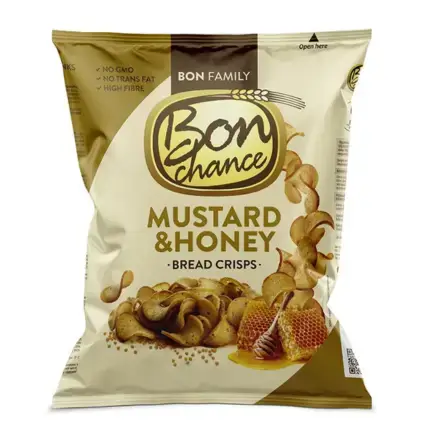 Bon Chance Mustard Honey Bread Crisps 120g