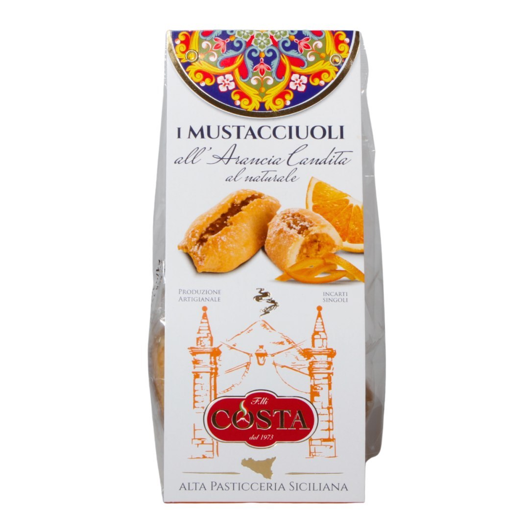 Costa Dolci Biscotti Ripieni all’Arancia 120g