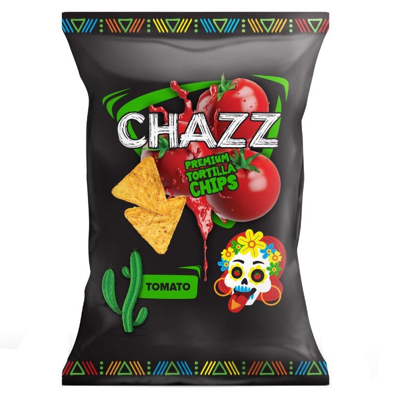 Chazz Tortilla Chips Tomato 100g