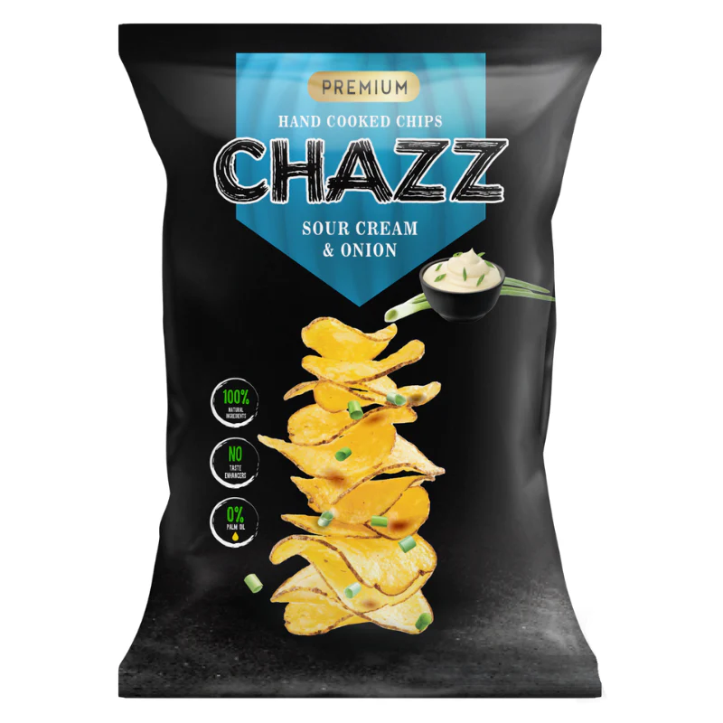 Chazz Chips Sour Cream & Onion 90g