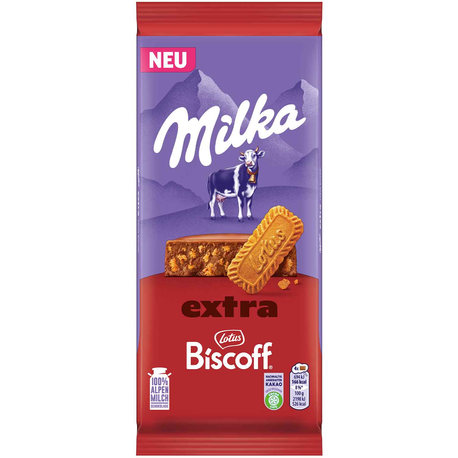 Milka Lotus Biscoff 190g