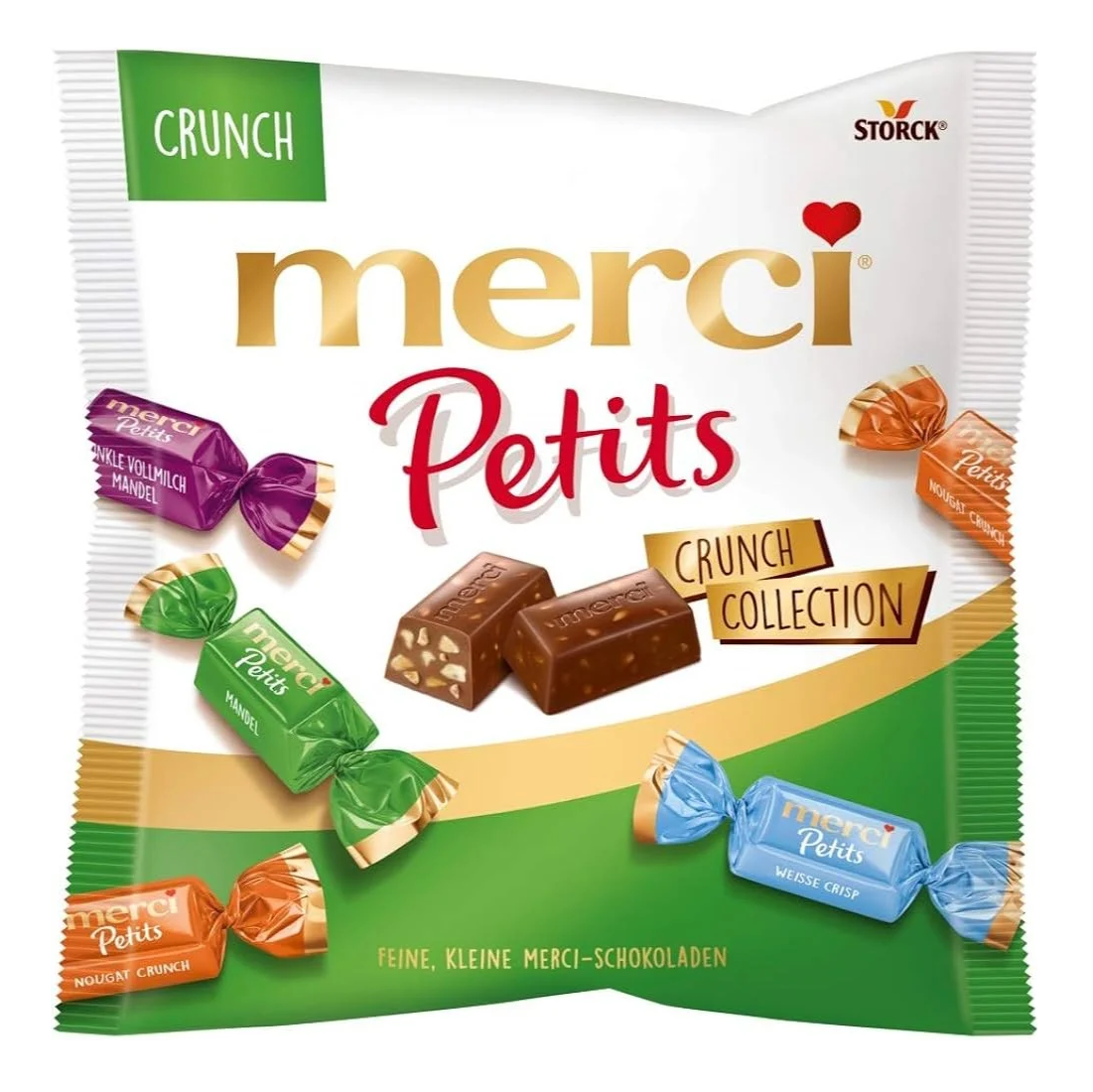 Merci Petits Crunch Collection 125g
