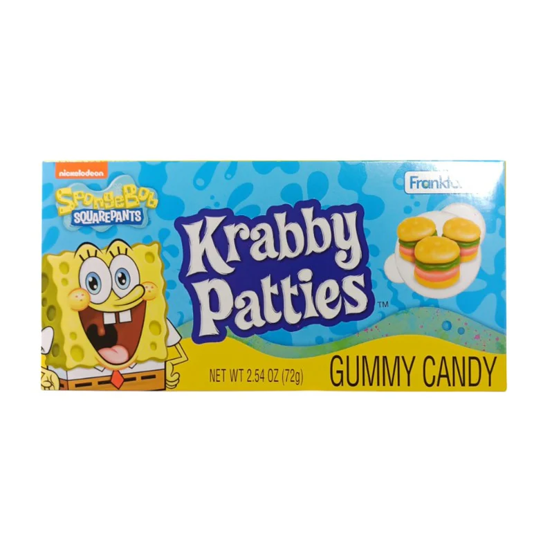 SpongeBob Krabby Patties Theatre Box 72g