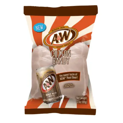 A&W Root Beer Cotton Candy 88g