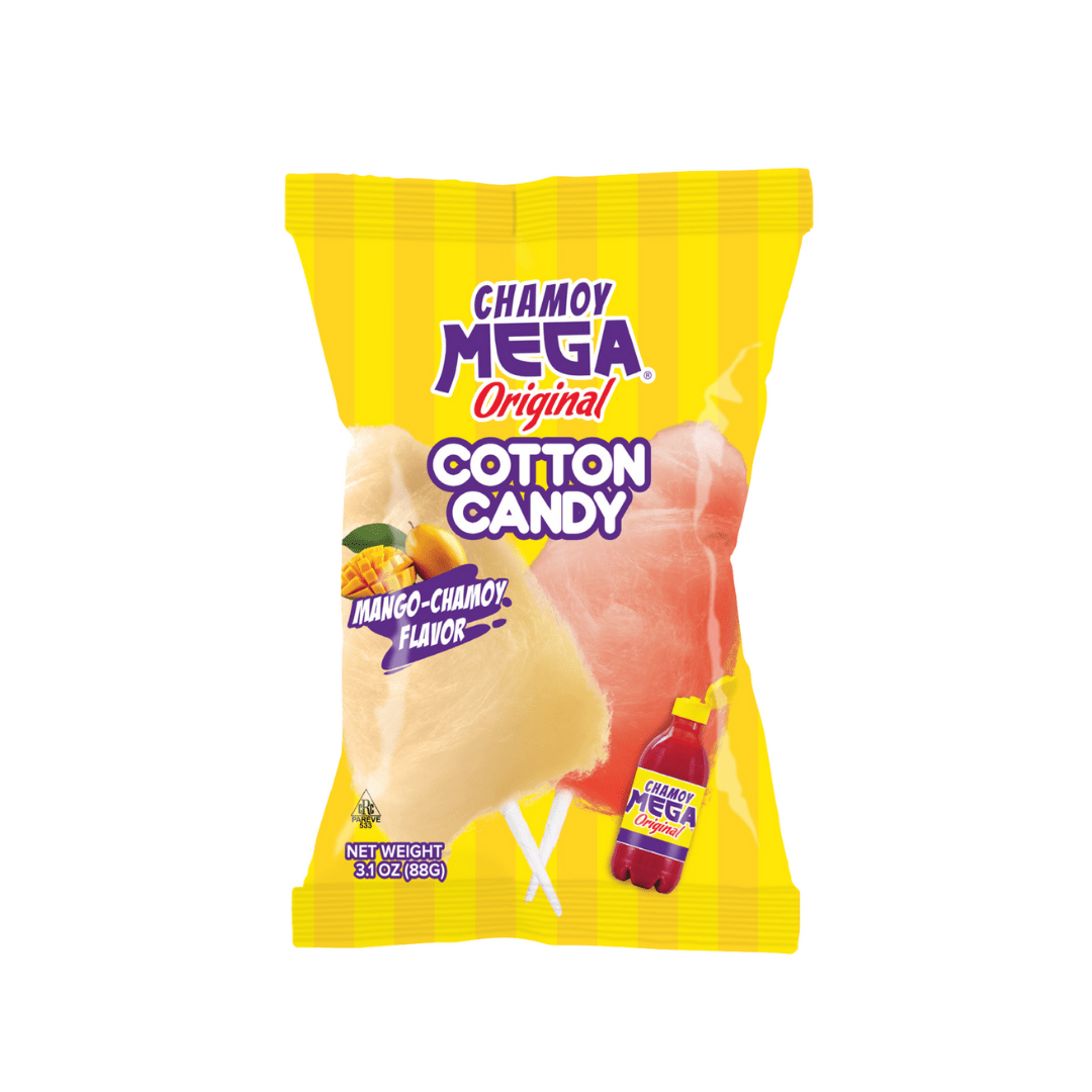 Mega Chamoy Cotton Candy 88g
