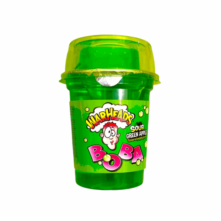 Warheads Boba Sour Green Apple 400ml