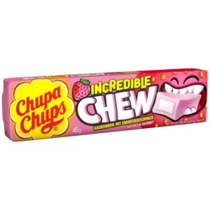 Chupa Chups Incredible Chew Strawberry 45g
