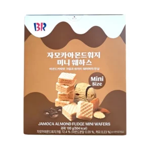 Baskin Robbins Jamoca Almond Fudge Mini Wafers 100g