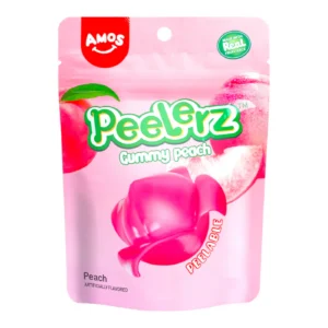Amos Peelerz Gummy Peach 65g
