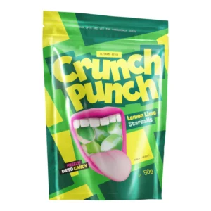 Crunch Punch Lemon Lime Starballs 100g