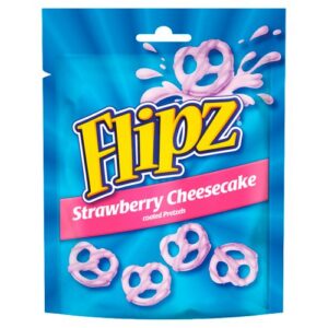 Flipz Strawberry Cheesecake Pretzels 90g