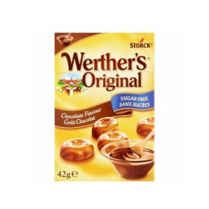 Werther's Original Sugar Free Chocolate Caramel 42g