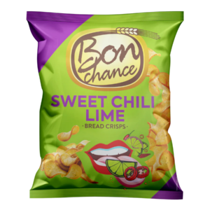 Bon Chance Sweet Chili Lime Bread Crisps 120g