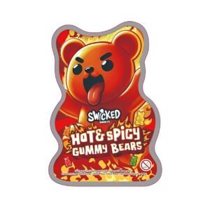Swicked Hot and Spicy Gummy Bears 100g