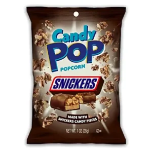 Candy Pop Popcorn Snickers Mini 28g