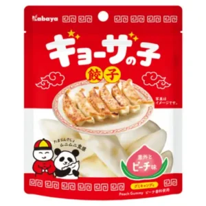 Kabaya Gyoza Dumpling Gummy Peach 50g