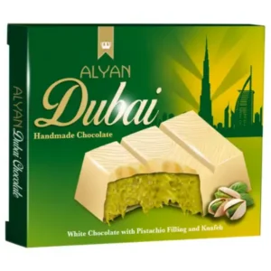 Alyan Dubai White Chocolate Pistachio Knafeh 100g