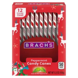 Brach's Peppermint Candy Canes 150g