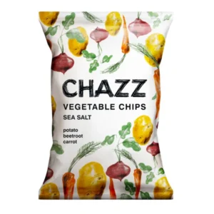 Chazz Vegetable Chips with Sea Salt 75g
