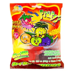 Dindon Ju-C Jelly Fruits Hot Spicy 360g