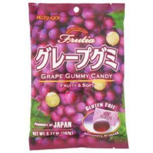Kasugai Grape Gummy Candy 107g