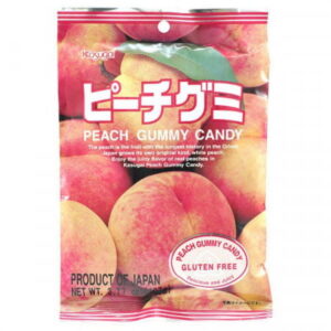 Kasugai Peach Gummy Candy 107g