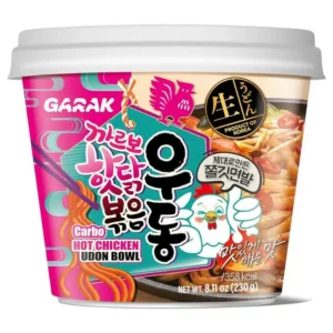 Garak Carbo Hot Chicken Udon Bowl 230g