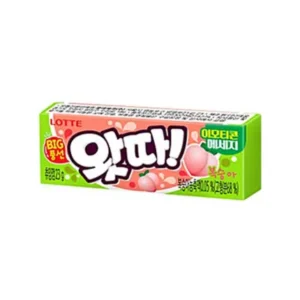 Lotte Peach Bubble Gum 23g