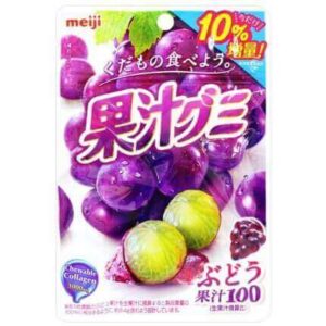 Meiji 100% Gummy Grape 54g