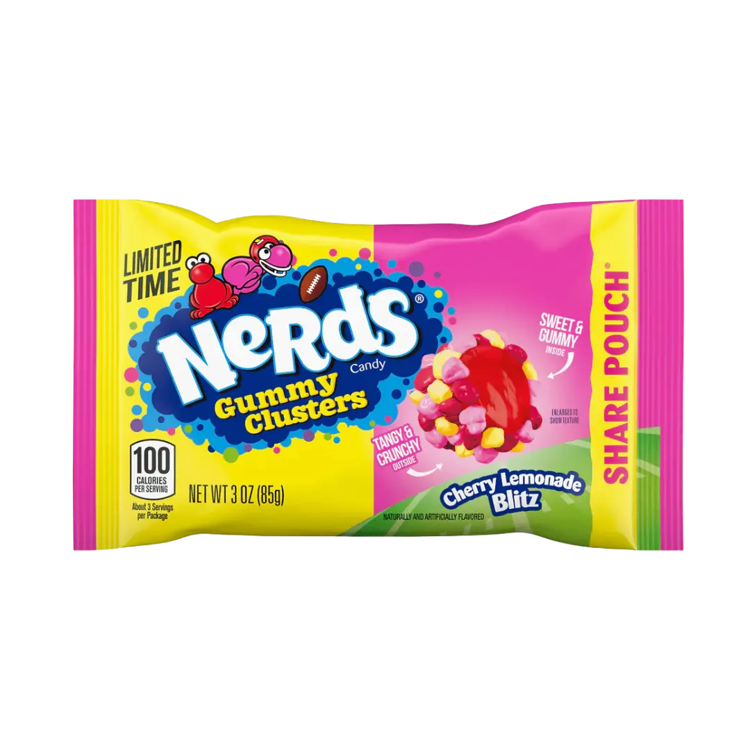 Nerds Gummy Clusters Cherry Lemonade 85g