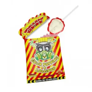 Nuclear Strike Sour Popping Lollipop 15g