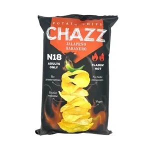 Chazz Chips Jalapeno Habanero Pepper 90g